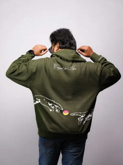The Touch Of Energy Hoodie Green Edition